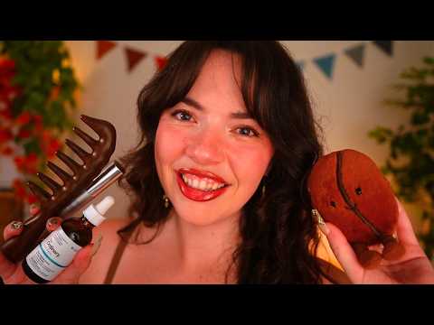 ASMR Taking Care of You Until You Fall Asleep 🌿🍂 (pampering, skincare, personal questions)