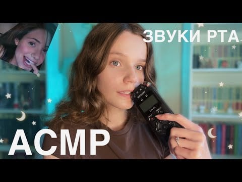 АСМР полчаса покусываний ТАСКАМА 🐾 Звуки Рта (зацикленное) 💞 asmr tascam biting looped