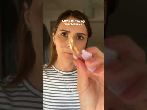 ASMR Removing Your Makeup #asmr  #asmrbeauty #asmrmakeup #asmrface