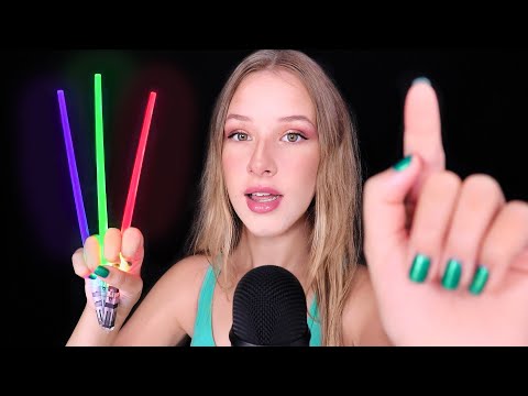 ASMR Face Examination with Soft Spoken "mhm"