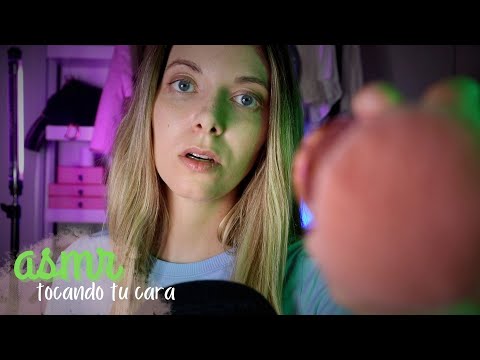 👈🏼 ASMR Tocando tu carita hasta que te duermas | Love ASMR español *