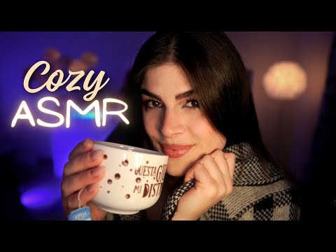 Cozy ASMR Dolci SUSSURRI ACCOGLIENTI e RILASSANTI, Tapping, Scratching