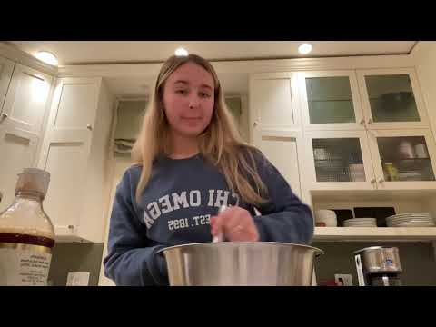 ASMR | Bake with me! (chocolate chip walnut cookies)