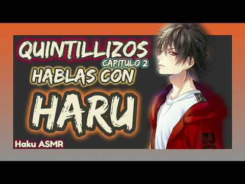 ASMR roleplay Quintillizos - Hablas con Haru - Haku ASMR