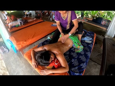 ASMR INCREDIBLE deep tissue FULL BODY oil massage | #backmassage #asmrmassage