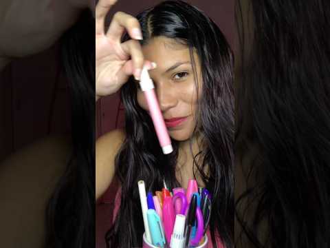 ASMR DESENHANDO NO SEU ROSTO 🌈