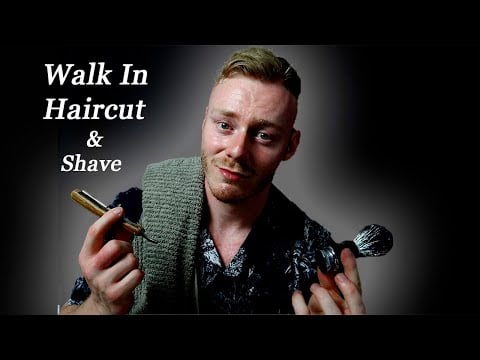 Very Chill Barbershop Roleplay | ASMR - Haircut and Shaving Triggers