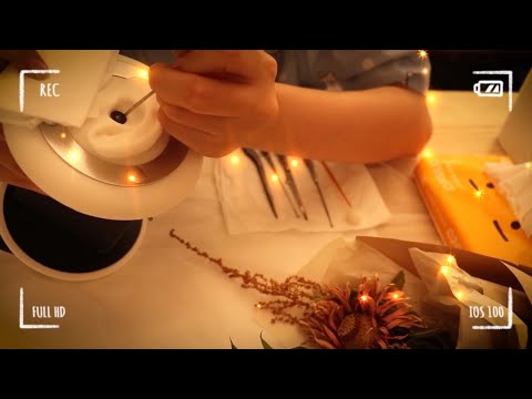 ASMR 깔짝거리는 건방진 귀청소..쇠 재질 소리 듬뿍 (노토킹)