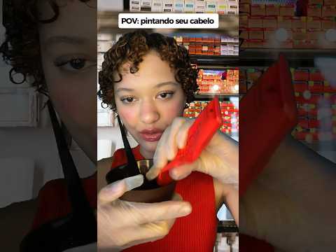 POV: pintando seu cabelo #asmr #pov #roleplayasmr #asmrvideo #asmrsounds #satisfying