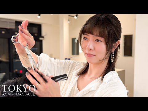 ASMR💈眠れる理容室の音 | ヘアカット・ヘッドマッサージ・シャンプー・シェービング