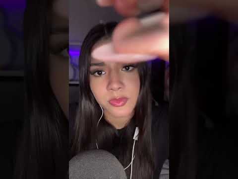 Asmr   Depilo tus cejas  YT  Anny ASMR 000