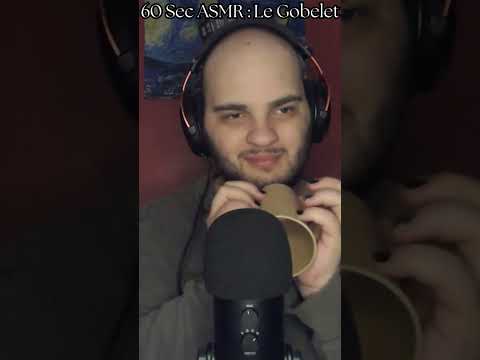 60 sec ASMR : Le Gobelet  #asmr #asmrfr