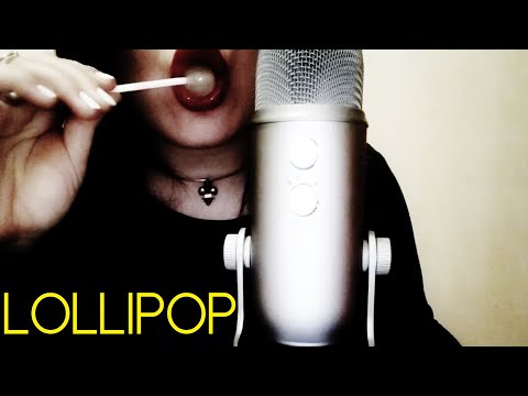 ASMR Sucking a lollipop🍭 (Blue Yeti)