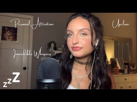 Beebee ASMR Inaudible Whispering Part 2 Compilation | Mouth Sounds, Upclose, Fishbowl Effect