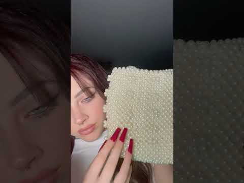 Super tingly pearl scratching ASMR  #asmr #tingles