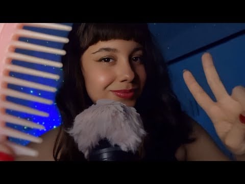 ASMR Cortando Seu Cabelo ✂️😴 Sons de Tesoura & Pente Para Dormir