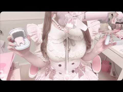 【ASMR】歯医者さんごっこ♔＋みに質問コーナー