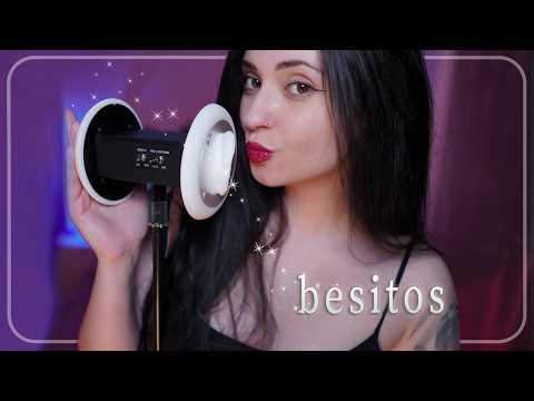 ASMR 2 HORAS BESITOS (Muy Cerca) 💋 Besitos y Caricias para DORMIR JUNTOS