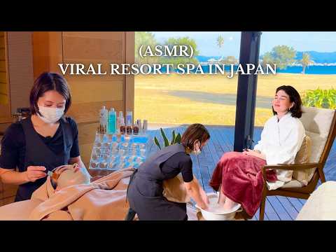 ASMR I WENT TO THE VIRAL HOTEL SPA IN JAPAN (suite room is reserved for me haha)
