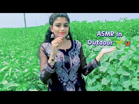 ASMR In Outdoor 🌱🦋