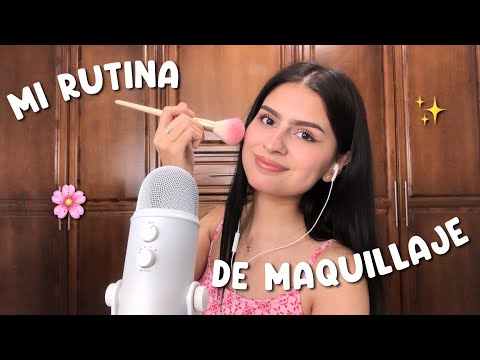 ASMR | porque ustedes lo pidieron… mi rutina de maquillaje 🌸 #asmrespañol