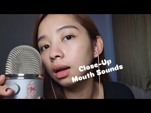 ASMR Very Close Mouth Sounds 🤍 You Can Hear Every Breath