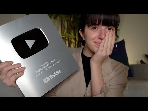 ASMR Crying +100K Silver Creator Award