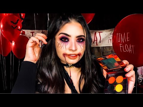 ASMR:PATRICINHA TÓXICA 3 TE ARRUMANDO PARA O HALLOWEEN🎃