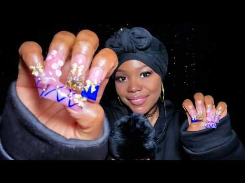 ASMR Nail Tapping And Whispers