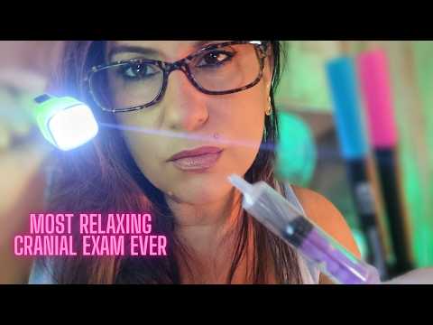 best asmr chranial exam ever