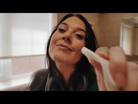 ASMR- Coworker Comforts You, Offers Advice, & Fixes Your Makeup 🫶 (Personal Attention)