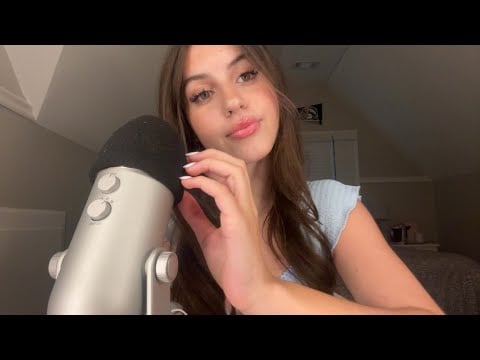 ASMR- Mic Scratching and Whisper Rambling
