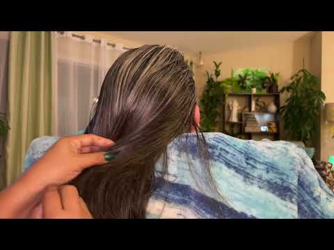ASMR FAST Scalp SCRATCHING with a little head massage💆‍♂️ HAIR PLAY &  HAir BRUSHING | No Talking |