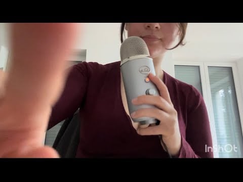 Asmr with my mouth ✨💋(wet and dry mouth sounds, hand movements, lots of tingles!)