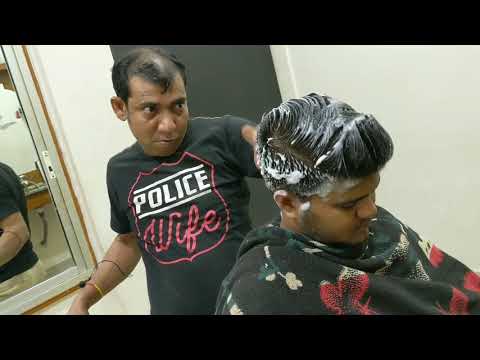Asim barber Shampoo massage for deep sleep | hair wash with loud hair cracking asmr