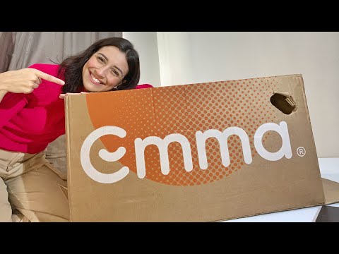 asmr: meu colchão Emma 💚 #asmr