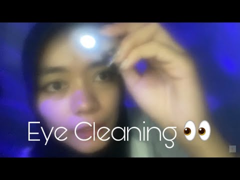 ASMR Eye Cleaning 👀 (LayeredSound)