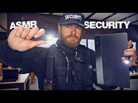 Friendly Phone Store Security Check | ASMR Roleplay