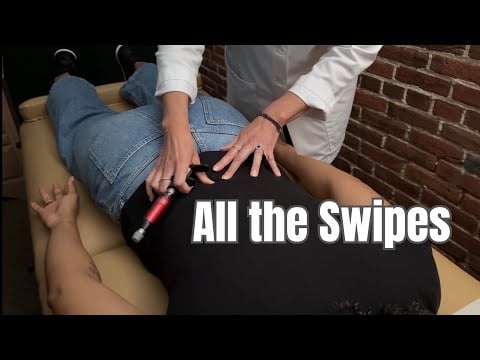Extra Swipes for Extra Tingles | Chiropractic ASMR