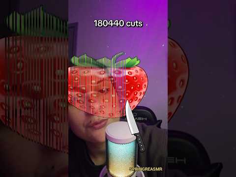 ASMR | Jogo do morango 🍓 #shorts