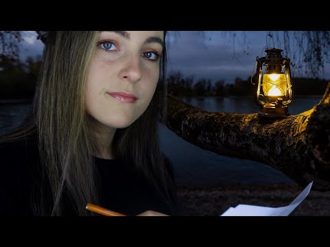 ASMR | Sketching you by the lake