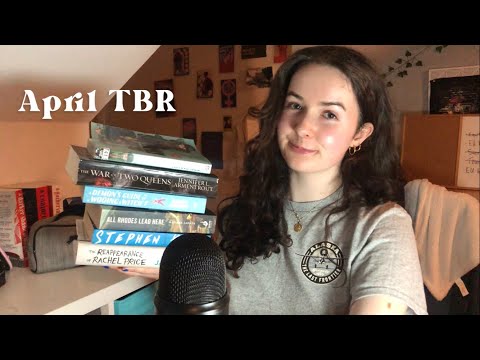 ASMR || BOOKS I WANT TO READ IN APRIL☀️