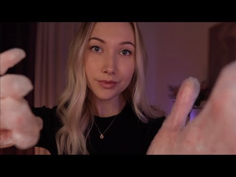 ASMR Therapeutic Neck & Upper-Body Massage + Sticky Glove Sounds ✨
