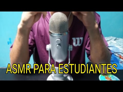 ASMR para ESTUDIANTES te susurro hasta que duermas Hombre ASMR