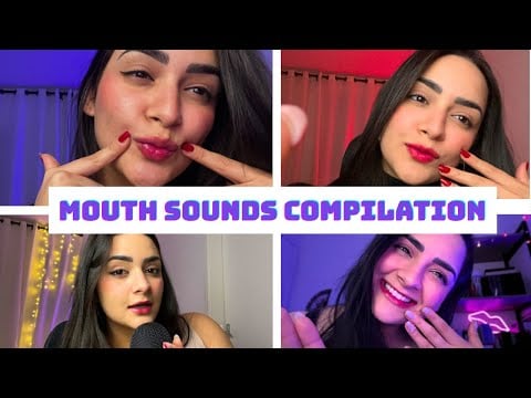 ESPECIAL 4K! 🥳 Compilado Completo de ASMR Sons de Boca