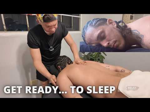You’ll Fall Asleep in 15 Minutes 😴 Ultra Relaxing Face Down ASMR Massage