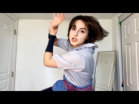 sasuke fights naruto with ASMR jutsu