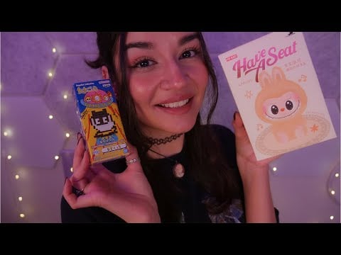 ASMR Mystery Blind Box Unboxing ✨ (Labubu Inside!)