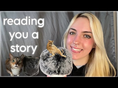 ASMR Reading You a Bedtime Story ~ up close, ear to ear whispers