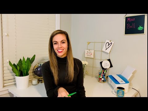 [ASMR] First Day of Class Teacher Role Play